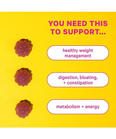 Pink Stork Total Slim Gummies - Sugar-Free Energy Gummy for Women - Metabolism and Post-Workout Support - 60 Blueberry Gummies - Buy Online on SooperMarket.com