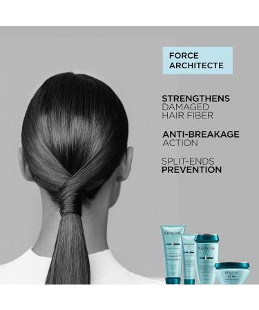 KERASTASE Resistance Force Architecte Shampoo | Pro-Keratine Repair Formula | 8.5 Fl Oz - For Weak & Damaged Hair - Buy Online on SooperMarket.com