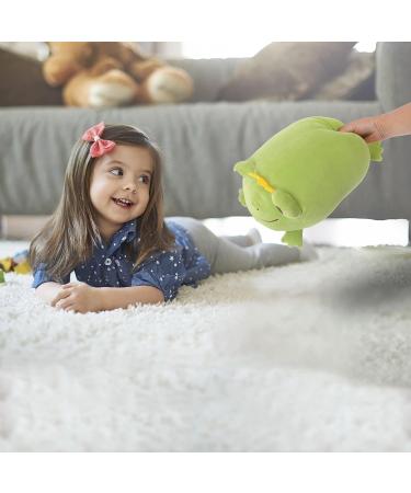 JUNERAIN Super Soft Frog Plush Stuffed Animal 42cm Grass Green - Adorable Hugging Pillow Toy for Kids - Cuddly Frog Decoration - Buy Online on SooperMarket.com