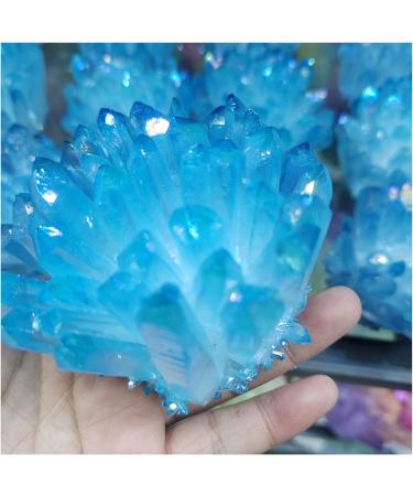 Crystals 1pc Rare Beautiful Ky Blue Phantom Quartz Crystal Cluster Ore Sample Cured Home Office Decoration Gift Stone Collection (Size : 400-450g) - Buy Online on SooperMarket.com