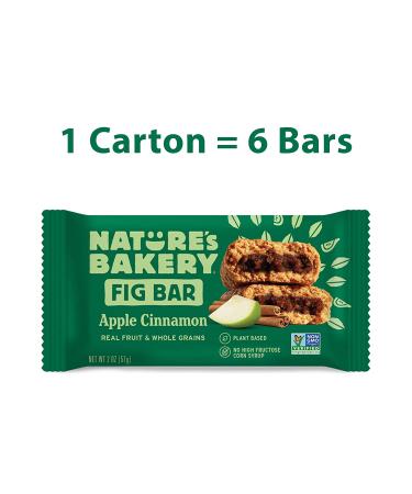 Nature's Bakery Apple Cinnamon Fig Bars - 6 ct. (Whole Wheat, Stone Ground) - Buy Online on SooperMarket.com