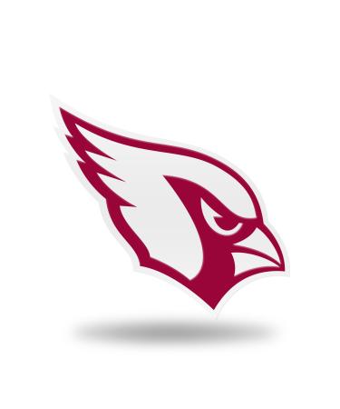 NFL Unisex Team Spirit Magnet Auto Emblemnfl Team Spirit Magnet Auto Emblem Red White 6.25 x 4.5 x 0.2 Arizona Cardinals