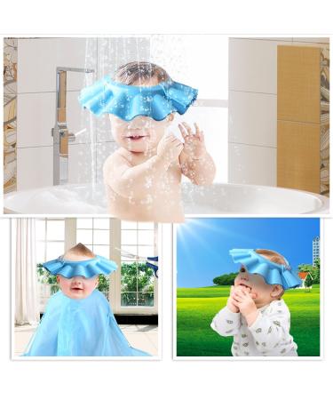 HOOYEE Adjustable Bath Cap for Kids - Pink | Shower and Shampoo Protection for Toddlers and Babies - Buy Online on SooperMarket.com