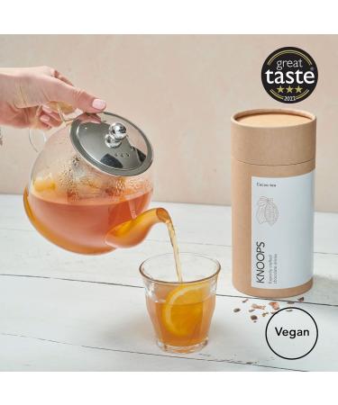 Knoops Cacao Tea: Superfood, Caffeine-Free, Vegan, Gluten-Free Chai Tea - 100g - Buy Online on SooperMarket.com