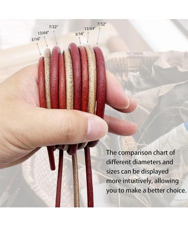 Jones/Singer Sewing Machine Belt Parts 2 Pcs - Genuine Cow Leather Conveyor Belt - Universal Fit - 72 Inch Super Long Size - 13/64 Inch Diameter - Buy Online on SooperMarket.com
