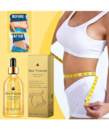 Bee Venom Slimming Oil Bee Venom Drops Bee Venom Intestinal Detox Belly Button Drops Bee Venom Belly Button Drops Bee Venom Oil Bee Venom Lymphatic Drainage Oil Tightening & Shaping Curve Body 2 - Buy Online on SooperMarket.com