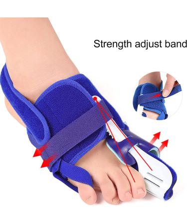 Bunion Toe Separator for Pain-Free Movement | Adjustable Strength | Comfortable Soft Fabric | Right Toe Splint for Daily Use - Buy Online on SooperMarket.com