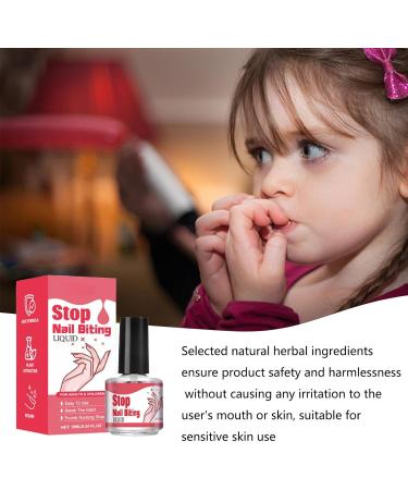 Teksome Nail Biting Polish For Kids | 10ML Anti Bite Nail Polish | Stop Nail Biting Finger Nail Biting Polish Stop Biting Nails Kids Dual-Effect For Kids And Adults - Buy Online on SooperMarket.com