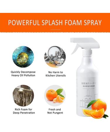 Splash Foam Spray Splash Foam Spray Oven Cleaner Splash Foam Spray Tablets & Spray Bottle Oven Cleaner Splash Foam Cleaner Splash Foam Spray All Purpose Cleaner for Grease Removal (2Pcs) - Buy Online on SooperMarket.com