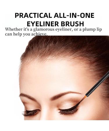 Pointed Eyeliner Brush - Precision Synthetic Vegan Bristles for Perfect Eyeliner | International Shipping - Buy Online on SooperMarket.com
