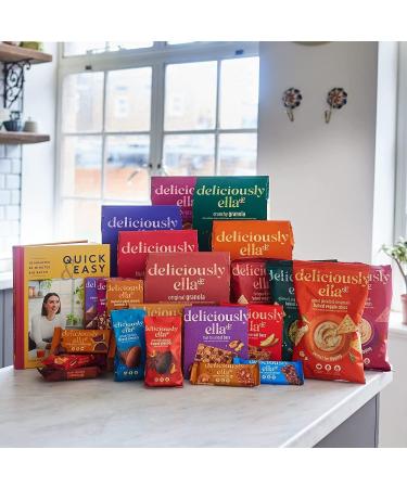 Deliciously Ella - Granola & Muesli Gluten-Free Vegan Friendly Healthy Breakfast (6 boxes) (Nutty Granola) - Buy Online on SooperMarket.com