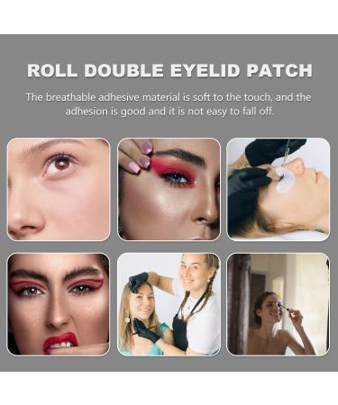 Gatuida 600pcs Round Stickers Eyelid Correcting Strips for Heavy Hooded Tape Roll Accessories Miss Eyelash - Buy Online on SooperMarket.com