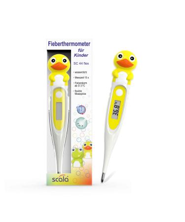 scala Digital Thermometer SC 44 flex Duck white children and babies motif