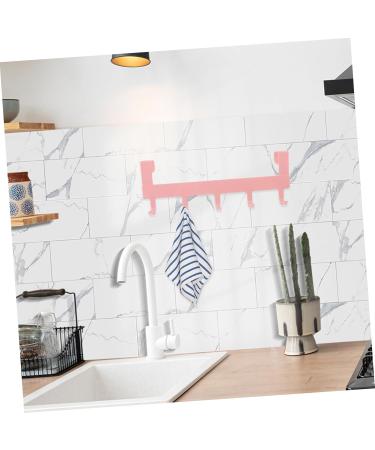 Cabilock Over The Door Towel Bar Wall Mounted Hooks Seamless Hooks Hook up No Trace Hook Nail - Buy Online on SooperMarket.com