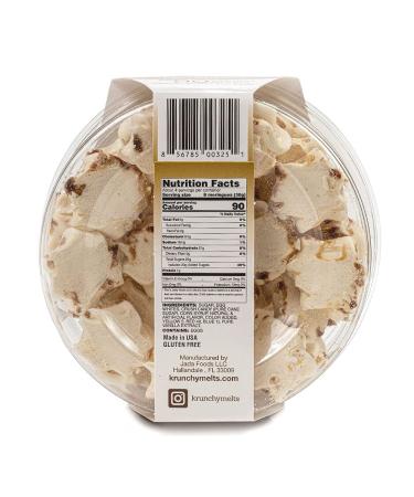 Krunchy Melts Original S'mores Meringue Cookies 4 Oz - Fat Free, Gluten Free, Nut Free - 90 Calories - Low Calorie Snack & Sweet Treats - Buy Online on SooperMarket.com