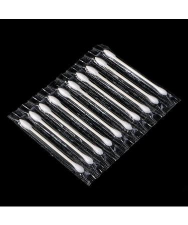 Yiwann Cotton Swabs - Disposable Double Ended Cotton Buds Individually Wrapped 100 Count - Portable Travel Essentials for International Shipping - Buy Online on SooperMarket.com