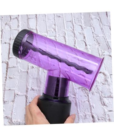 Baluue Dryer Mouth Cover Electric Hot Rollers Heating Hair Straighteners Hairdressing Roller Purple 18*8.5cm Purple - Buy Online on SooperMarket.com