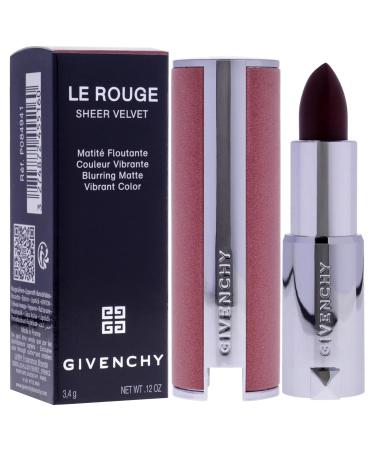 Givenchy Le Rouge Sheer Velvet Matte Lipstick N39 Rouge Grenat - Luxury Matte Lipstick for Women - 0.11 oz | International Shipping - Buy Online on SooperMarket.com