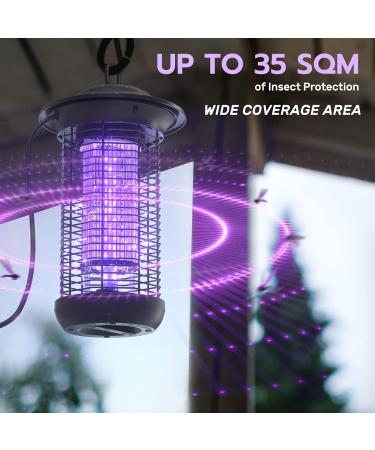 Sahara Sailor Electric Insect Trap - UV Mosquito Killer with 4000V Fly Trap No Toxic Chemicals 1.5m Cable for Indoor Gardens - Buy Online on SooperMarket.com