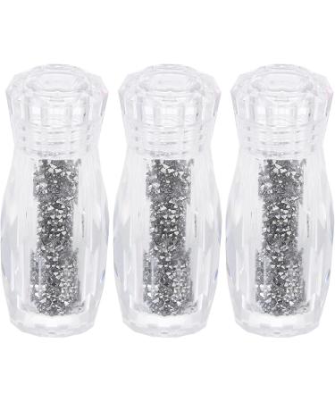 OSALADI 3 Boxes Nail Art Accessories Glass Sand Nails Manicure Decor Mini Crystals Beads Micro Pixie Nail Art Shine Crystals Micro Nail Art Bead Nail Crystals Resin Girl 3d Crystal Beads As Shown 1 - Buy Online on SooperMarket.com