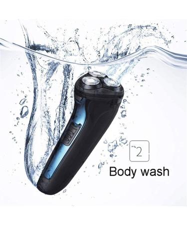 GeRRiT Electric Razor for Men - IPX7 Waterproof Rotary Shaver with Pop-Up Trimmer - Wet & Dry USB Rechargeable - Buy Online on SooperMarket.com