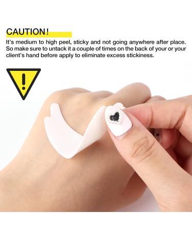 LASHVIEW 50 Pairs Natural Microfoam Under Eye Pads for Eyelash Extensions - Lint Free, Hypoallergenic, Stick Well, Fit Most Eye Shapes - Buy Online on SooperMarket.com