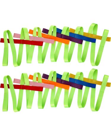 2 Packs Short Walking Rope with 12 Handles for Preschool Children Toddlers Daycare Schools Teachers (Color 2)