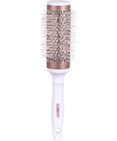Conair CD702GNC Double Ceramic 1.25" Curling Iron & Double Ceramic Thermal Round Blow Drying Brush For Women Men All Hair Types-Lengths (58778WC -4CT) White - Buy Online on SooperMarket.com