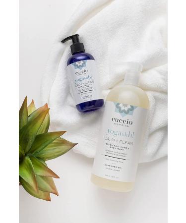 Cuccio Somatology Calm & Clean Epsom Salt Lavender Body Wash - 8 oz - Soothing & Nourishing for Deep Relaxation - Sore Muscle Relief - Chemical, Paraben & Dye Free - Buy Online on SooperMarket.com