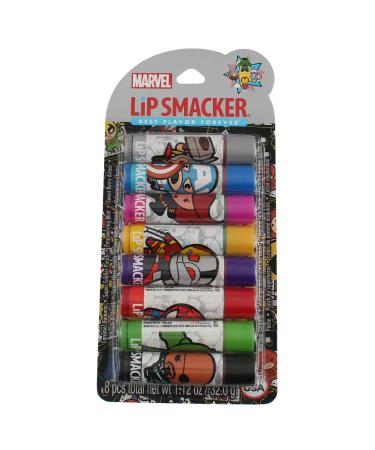 Buy Lip Smacker Marvel Avengers Party Pack - 8 Flavorful Lip Balms - Buy Online on SooperMarket.com