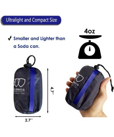 Gold Armour Inflatable Camping Pillow Backpacking Pillow Lightweight Travel Air Pillow Ultralight Ergonomic Pillow Portable for Airplanes with Neck & Lumbar Support (Blue) Blue 1 - Buy Online on SooperMarket.com
