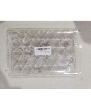 5 ml container empty container clear jar empty container cream jar 30 empty samples container samples round travel cream jar transparent cosmetic container with lid travel potty container set 30 Pieces - Buy Online on SooperMarket.com