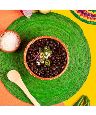 SOMOS Mexican Seasoned Black Beans - Gluten-Free, Non-GMO, Plant-Based, Vegan - Ready to Eat Microwavable Meals - 10oz (Pack of 6) - Buy Online on SooperMarket.com