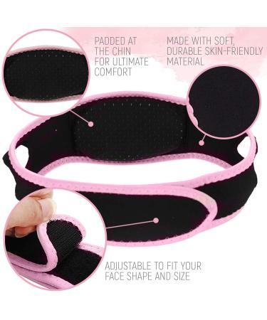 Alayna V Line Face Slimming Mask Chin Lifting Belt - Medium | Double Chin Reducer | Face Lift V Shaped Contour Strap | Anti-Wrinkle Chin Up Patch | Reusable - Pack of 1 - Buy Online on SooperMarket.com