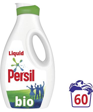 Persil Bio Stain Removal Laundry Detergent 1.62L - 60 Washes | Recyclable Bottle | 100% Effective | Pack of 1 - Buy Online on SooperMarket.com