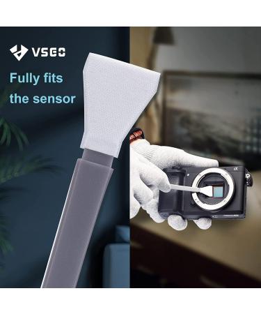 VSGO VS-S02-E APS-C Sensor Cleaning Kit - 10 Swabs & Cleaner Solution for Nikon Canon DSLR - Buy Online on SooperMarket.com