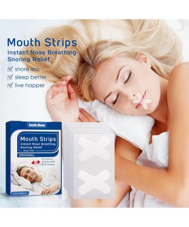 Sleep Strips 60pcs - Advanced Mouth Tape for Better Nose Breathing & Snoring Relief - Buy Online on SooperMarket.com