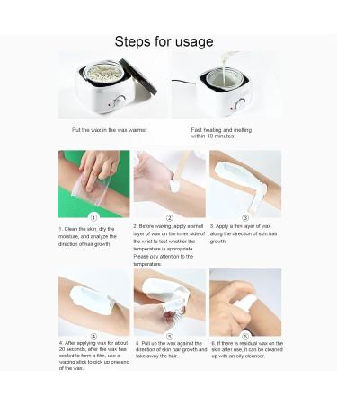 Premium Wake Beads for Hair Removal - 500g Hard Wax Beans for Men & Women | At Home Depilatory Wax Pearls for Face Armpits Bikini & Legs - Buy Online on SooperMarket.com
