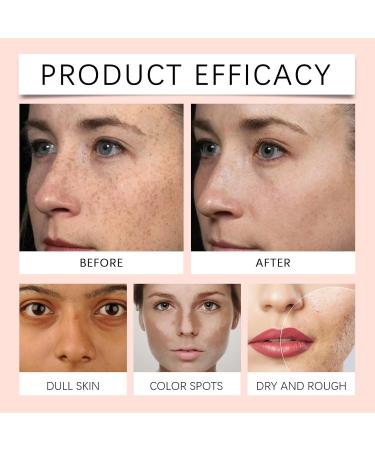 Glutathione Serum with Vitamin C & Kojic Acid Glutathione Face Serum Hydrating Serum Moisturiser Face Women Glutathione Facial Serum Face Care for Reduce Dark Spot Brightening Anti Aging - Buy Online on SooperMarket.com