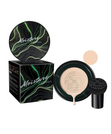 Mushroom Head Air Cushion CC Cream Oil Control/Moisturizing Liquid Foundation CC Cream Concealer Lasting Nude Makeup Moisturizing Brightening Pigment Gift For Women CC Cream Foundation(Ivory) 115 g (Pack of 1) Ivory