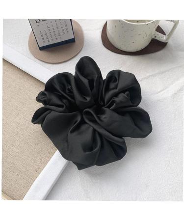 Stakee oversized Scrunchies Big rubber-hair tie Elastic hair bands girs ponytail holder satin scrunchy women hair accessories