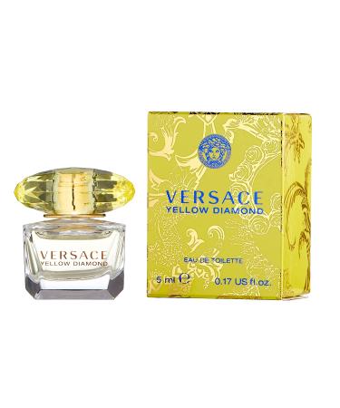 Versace Yellow Diamond Miniature Eau De Toilette Spray for Women 0.17 Fl Oz - Pack of 1 - Buy Online on SooperMarket.com