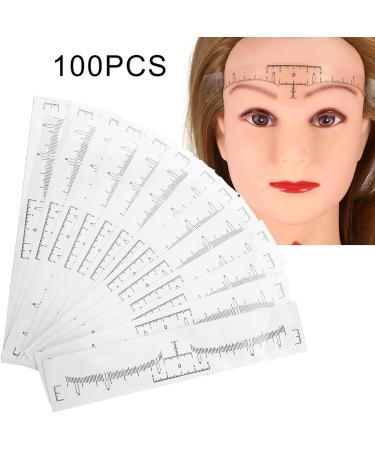 Eyebrow Stencil Eyebrow Ruler Women Eyebrow Marker for Girls Makeup - Buy Online on SooperMarket.com