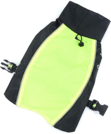 Ranphy Waterproof Dog Rain Coat for Medium & Large Dogs - Reflective Breathable Ultra-Light Jacket with Abdominal Protection - Perfect for Dachshunds & Labradors (9XL Green & Black) - Buy Online on SooperMarket.com