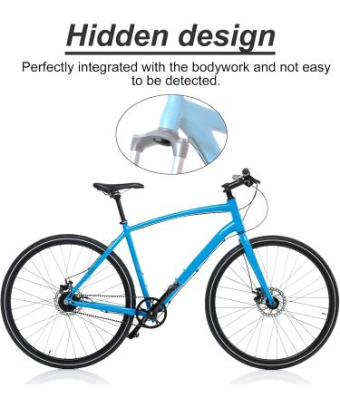 Zoesure Airtag Bicycle Bracket - Hidden Fork Theft Protection Waterproof Design for Bikes with Fork Holes (Airtag Not Included) - Buy Online on SooperMarket.com