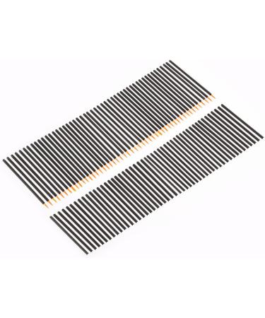 Hemoton 100pcs Eye Makeup Tools Cosmetics Brush 10X0.5X0.5cm White - Buy Online on SooperMarket.com