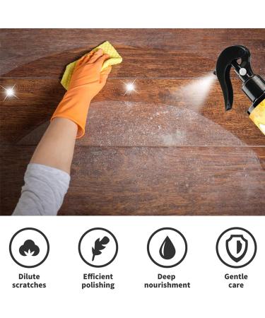 Natural Micro-Molecularized Beeswax Spray Wood Seasoning Beeswax Household Polishing Bees Wax Furniture Polish and Cleaner Natural Beewax Furniture Care Polishing (2pcs) - Buy Online on SooperMarket.com