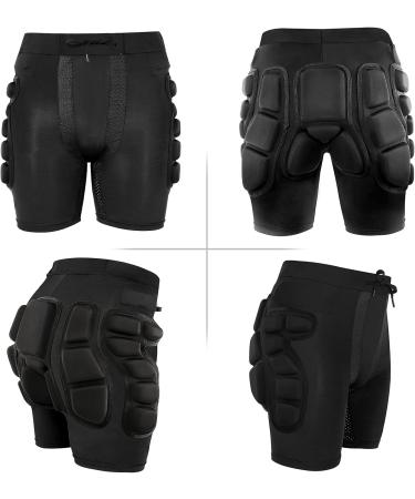 Relaxyee 3D Hip Protection Shorts | Impact-Resistant Compression Trousers for Skiing & Roller-Skating - Buy Online on SooperMarket.com