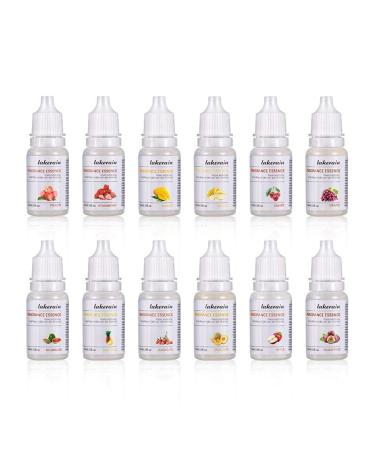 12x DIY C Base Oil - Natural Food Grade Lotion Lipstick Making Flavor Moisturizing 10ml - Style 2 - Buy Online on SooperMarket.com