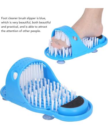 Shower Foot Scrubber for Simple Feet Cleaning Foot Washer for Shower Floor Mat with Suction Cups Removes Dead Skin Improves Relieves Pressure Blue - Buy Online on SooperMarket.com